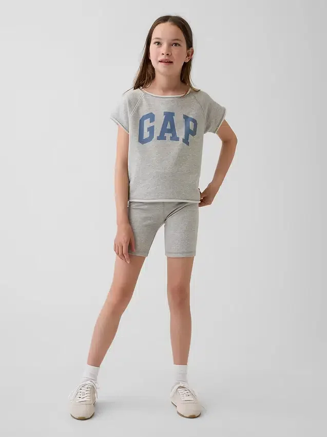 Felpa con maniche raglan in felpa Vintagesoft per bambini