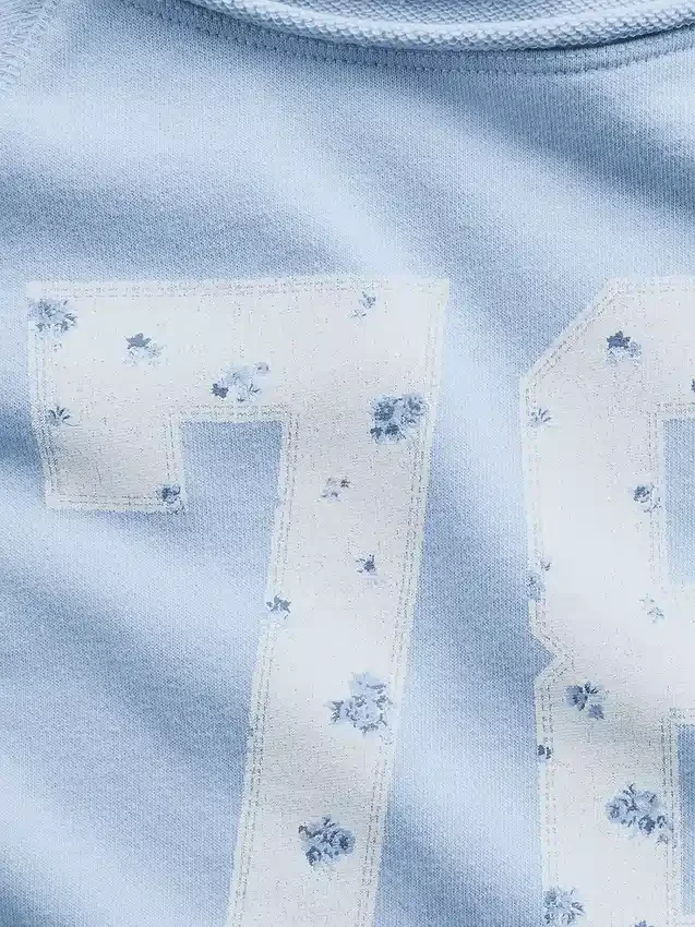 Felpa con maniche raglan in felpa Vintagesoft per bambini