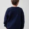 Felpa con stampa per bambini dal taglio comodo