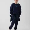 Felpa con stampa per bambini dal taglio comodo