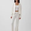 Felpa corta con cappuccio e zip CashSoft