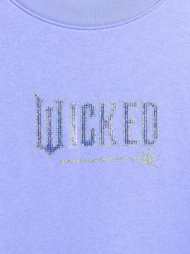 Felpa corta con zeppa Vintagesoft Wicked