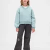 Felpa da bambino Vintagesoft dal taglio ampio con scollo a V