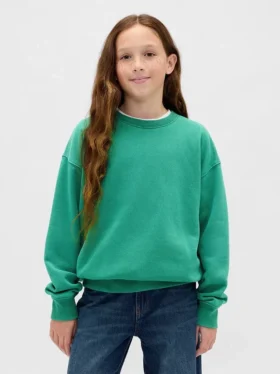 Felpa da bambino Vintagesoft dal taglio morbido