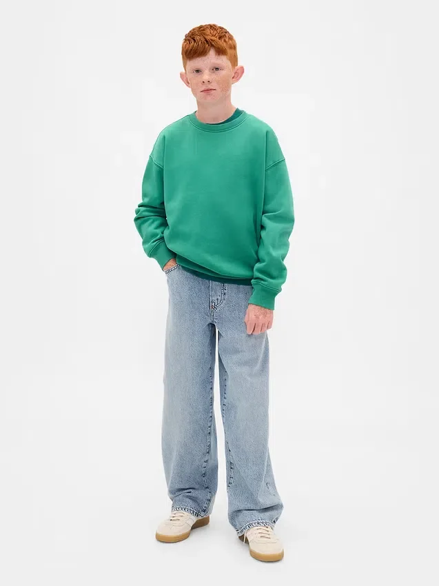 Felpa da bambino Vintagesoft dal taglio morbido