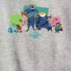 Felpa in pile per bambini con personaggi Disney di Zootopia