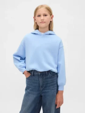 Felpa oversize con cappuccio Vintagesoft per bambini