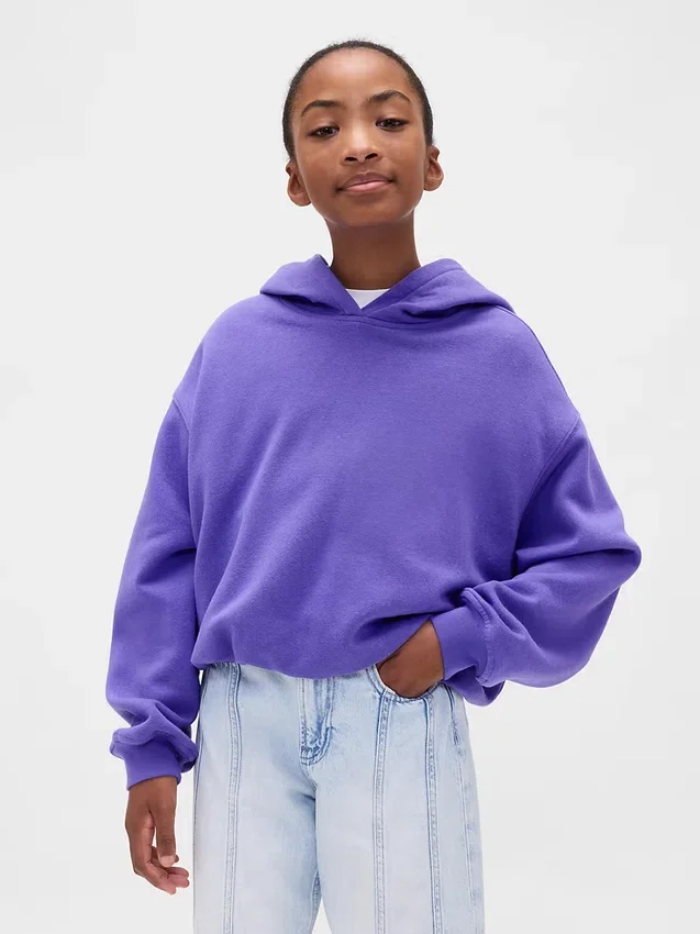 Felpa oversize con cappuccio Vintagesoft per bambini