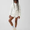 Felpa oversize con collo alto e logo Vintagesoft per bambini