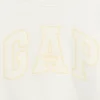 Felpa oversize con collo alto e logo Vintagesoft per bambini