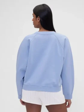 Felpa oversize con maniche raglan e logo GAP × Summer Fridays