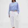 Felpa oversize con maniche raglan e logo GAP × Summer Fridays