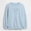 Felpa oversize con stampa grafica in felpa Vintagesoft per bambini