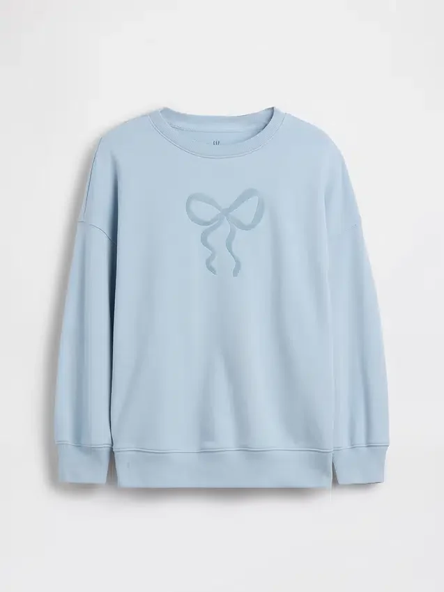 Felpa oversize con stampa grafica in felpa Vintagesoft per bambini