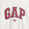 Felpa oversize con stampa grafica in felpa Vintagesoft per bambini