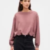 Felpa oversize in felpa francese pesante
