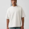 Felpa oversize in felpa francese pesante