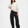 Felpa oversize in felpa francese pesante