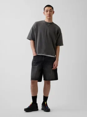 Felpa oversize in felpa francese pesante