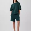 Felpa oversize in felpa francese pesante