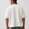 Felpa oversize in felpa francese pesante