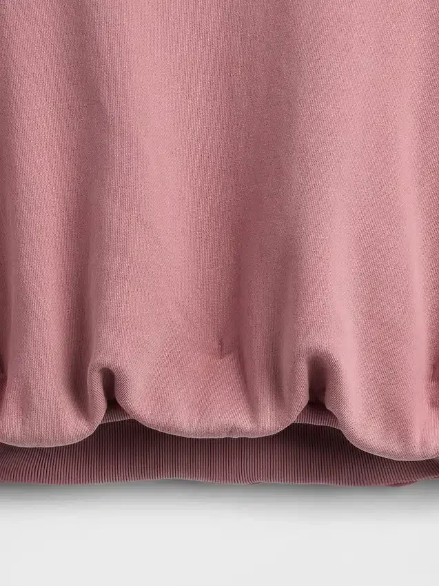 Felpa oversize in felpa francese pesante
