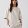 Felpa oversize in felpa francese pesante