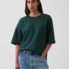 Felpa oversize in felpa francese pesante