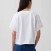 Felpa oversize in felpa Vintagesoft con scollo a V