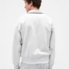 Felpa oversize per adulti con zip a un quarto