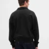 Felpa oversize per adulti con zip a un quarto