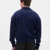 Felpa oversize per adulti con zip a un quarto
