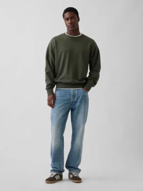 Felpa oversize per adulti in felpa francese pesante