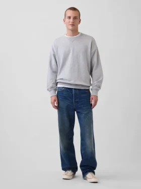 Felpa oversize per adulti in felpa francese pesante