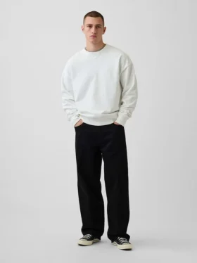 Felpa oversize per adulti in felpa francese pesante