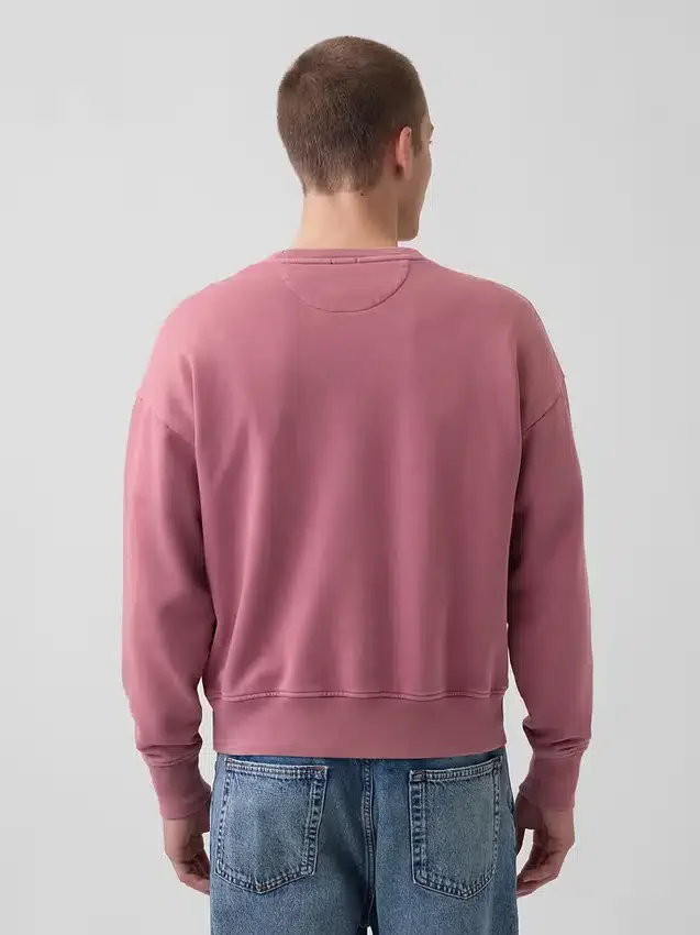 Felpa oversize per adulti in felpa francese pesante