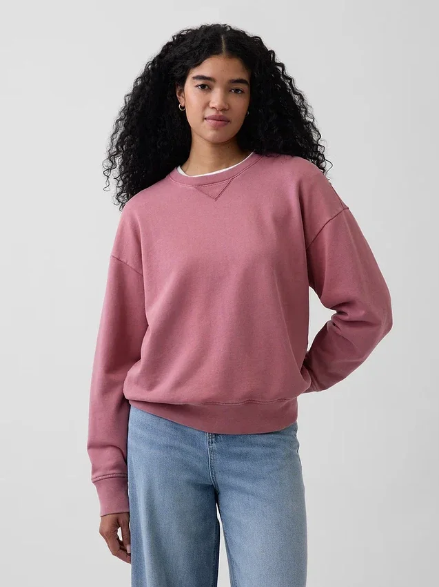 Felpa oversize per adulti in felpa francese pesante