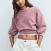 Felpa oversize per adulti in felpa francese pesante
