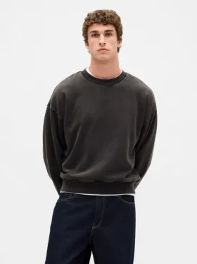 Felpa oversize pesante per adulti