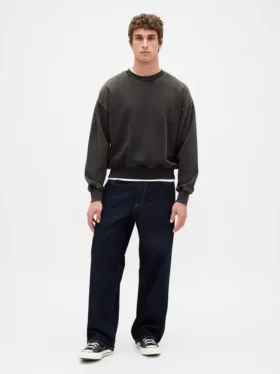 Felpa oversize pesante per adulti