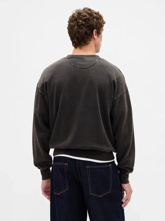 Felpa oversize pesante per adulti
