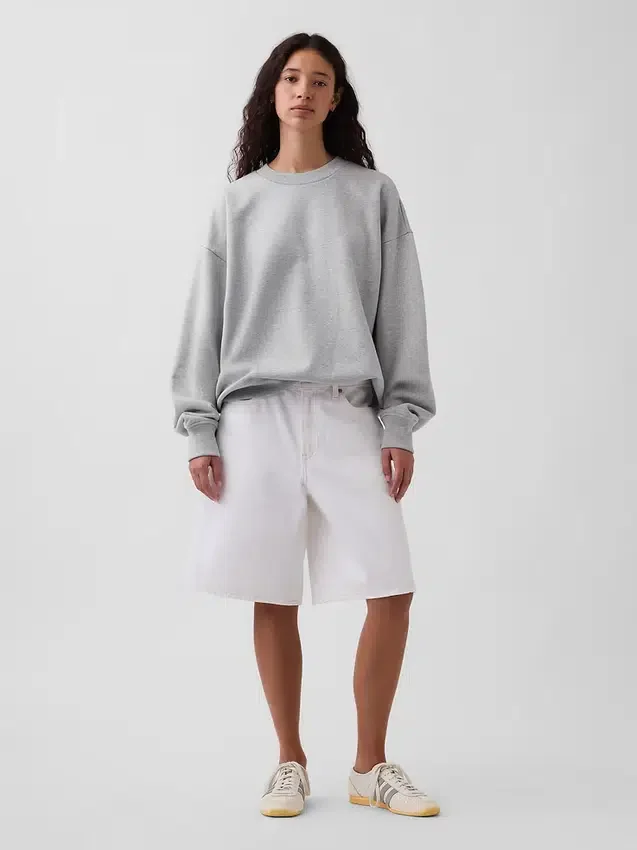 Felpa oversize pesante per adulti