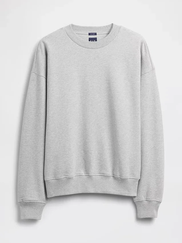 Felpa oversize pesante per adulti