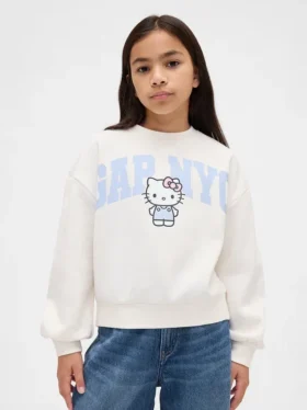 Felpa per bambini Vintagesoft con logo Hello Kitty