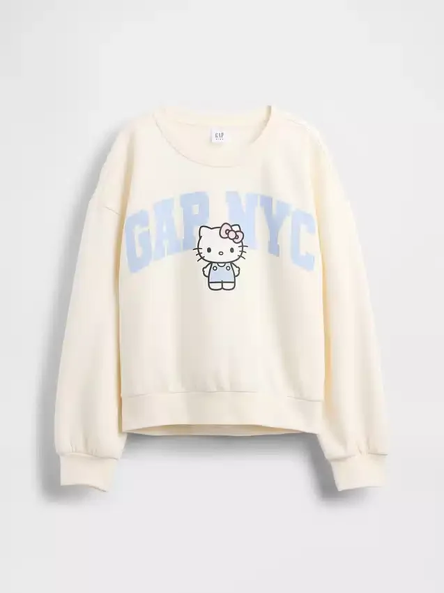 Felpa per bambini Vintagesoft con logo Hello Kitty