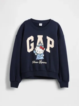 Felpa per bambini Vintagesoft con logo Hello Kitty
