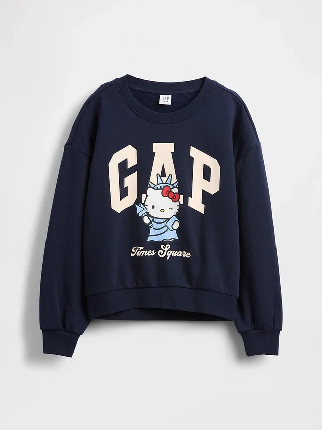 Felpa per bambini Vintagesoft con logo Hello Kitty
