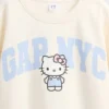 Felpa per bambini Vintagesoft con logo Hello Kitty