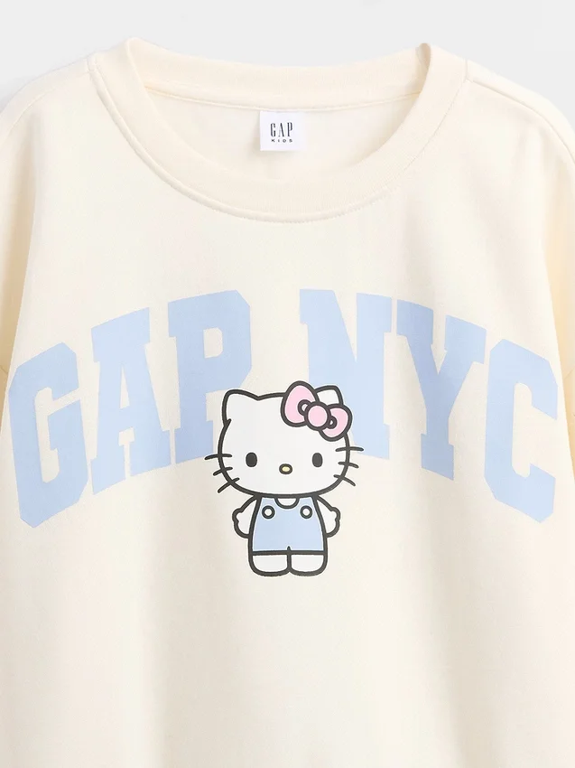 Felpa per bambini Vintagesoft con logo Hello Kitty