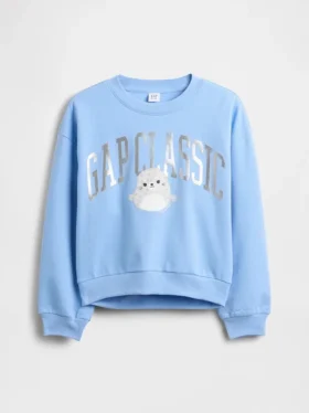 Felpa per bambini Vintagesoft con logo Squishmallow